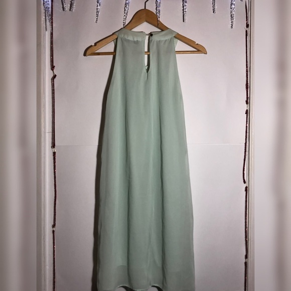 ✨LIGHT GREEN TULLE WOMEN DRESS (L) - Picture 4 of 5